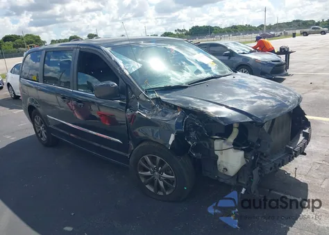 2015 Chrysler Town & Country S из США, поврежденный, VIN 2C4RC1HG0FR521773